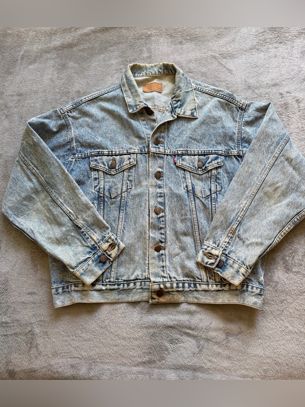 Vintage 90s Levi’s Denim Jacket 70507-0219 Size XL